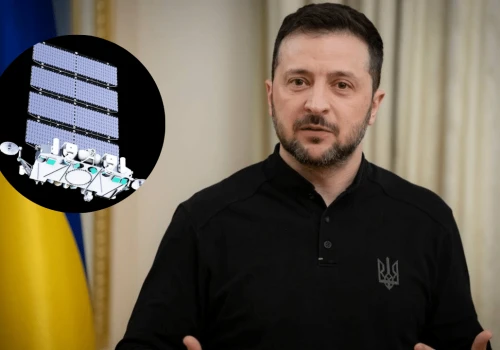 Zełeński domaga się sankcji na chińskie firmy. Miały pomagać Rosji stworzyć odpowiednik Starlinka