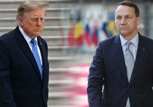 Sikorski z apelem do Trumpa, w tle Ukraina. Wspomniał o 