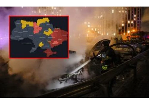Pociski balistyczne nad Kijowem. Wykryto je dopiero podczas ataku