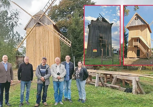 Podnieśli zabytek z ruiny