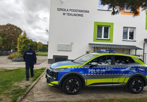 Powiat wieruszowski: policyjne patrole w okolicach szkół