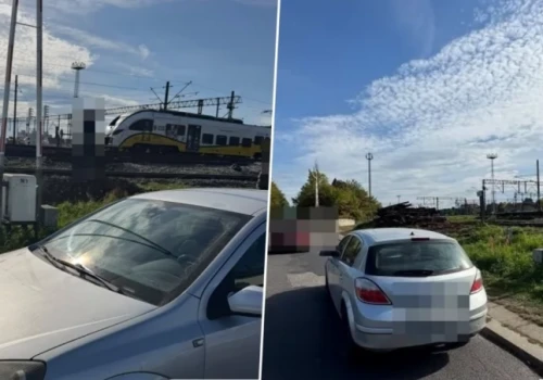 Zostawiła auto pod rogatkami i pobiegła… na pociąg. Tłumaczyła, że spieszyła się do pracy