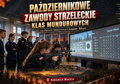 Zawody klas mundurowych w Rakowicach Wielkich. Młodzież będzie rywalizować na systemie Laser Shot