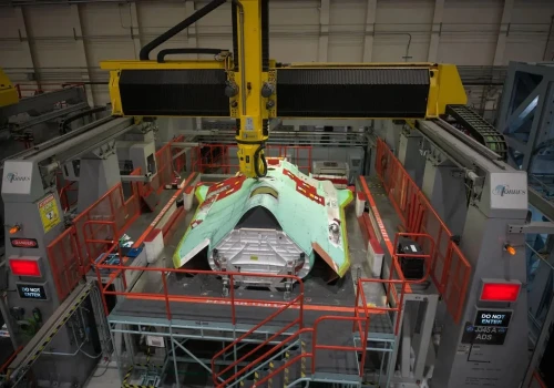 F-35 zbudują teraz roboty. "Tną czas pracy z godzin do minut"
