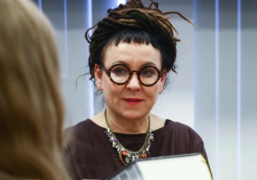 Chciał spytać Olgę Tokarczuk o AI. Burza wróciła przed premierą książki