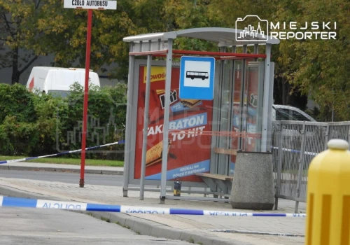 Nieznany przedmiot na pętli autobusowej. W akcji policyjni pirotechnicy