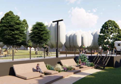 Ścieżka zdrowia, drewniane tarasy i wybieg dla psów. Krakowski park czekają zmiany
