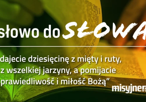 słowo do Słowa, 14 października 2026