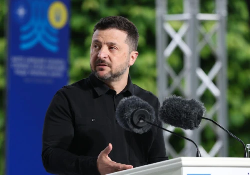 Atak Rosji na Kijów pociskami balistycznymi. Zełenski ma pretensje do sojuszników
