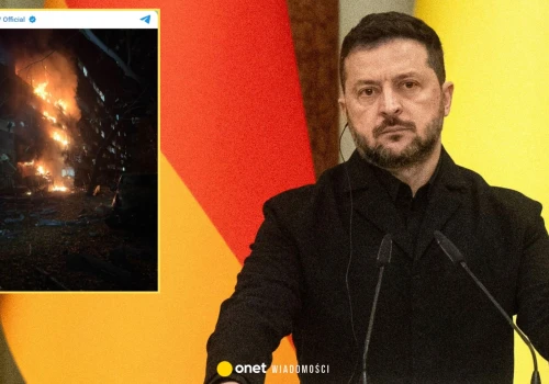 Rosja zaatakowała Kijów. Wołodymyr Zełenski: Partnerzy ponownie nie ostrzegli Ukrainy