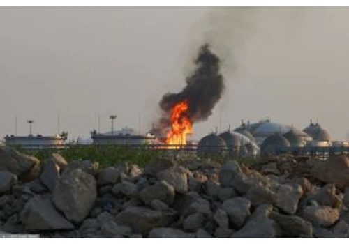 Atak Huti na Arabię Saudyjską. Ogień w budynku Saudi Aramco