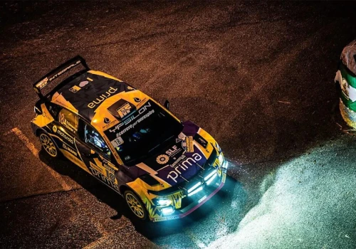 Lancia tylko 15 sekund od zwycięstwa! Gryazin błyszczy na Rallylegend