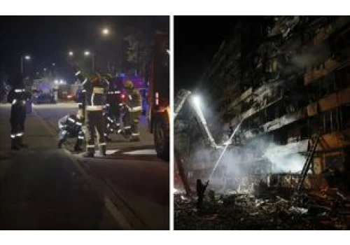Działo się w nocy. Rosja zaatakowała Kijów, akcja służb w Karwii