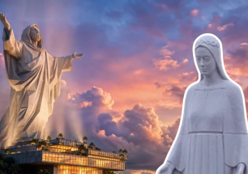 Jezus na Flipinach niemal 4 razy większy niż Maryja w Konotopiu. Może go zbudować polska firma