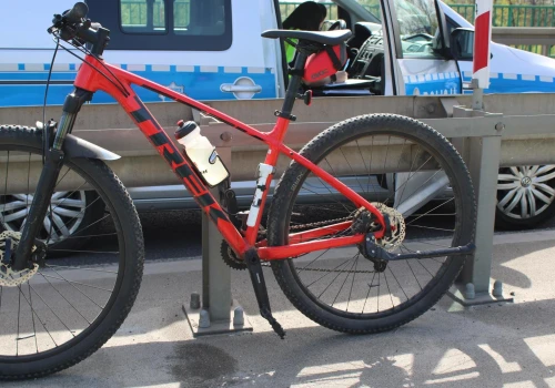 Rowerzysta jechał „na haju”