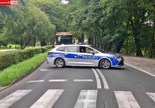 Policyjne kontrole w powiecie lwóweckim