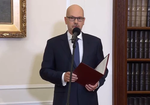Maciej Berek złożył ślubowanie na sędziego TK w Sejmie. Zwrócił się do Nawrockiego