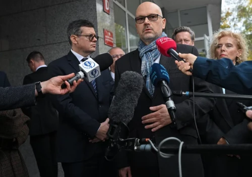 Berek pojawił się w Kancelarii Prezydenta. „Odczekałem właściwy i adekwatny czas”