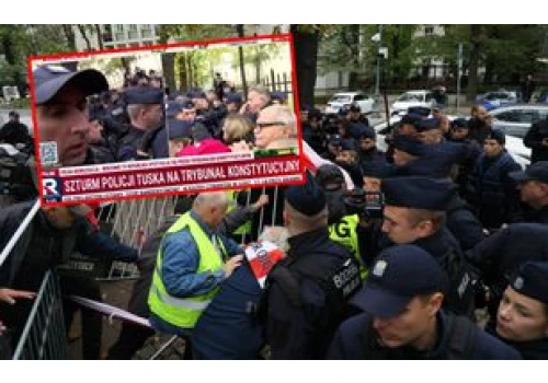 Gorąco przed TK. Jest oświadczenie policji