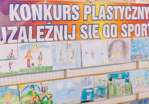 „Uzależnij się od sportu”. Konkurs plastyczny dla dzieci z Łukowa i okolic