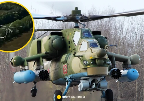 Śmigłowiec Rosji zestrzelony w czasie misji bojowej. Niecodzienny atak