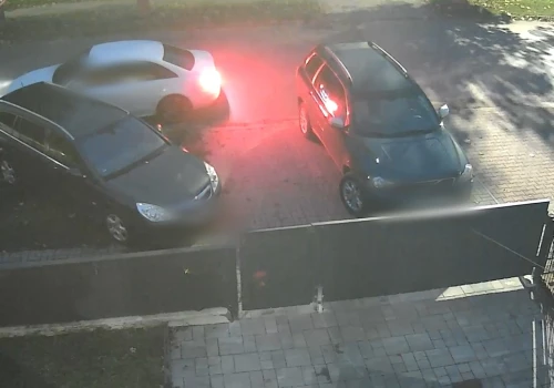 Ponad 2,5 promila i dwa uszkodzone auta. Zdarzenie w Tomaszowie Lubelskim nagrał monitoring