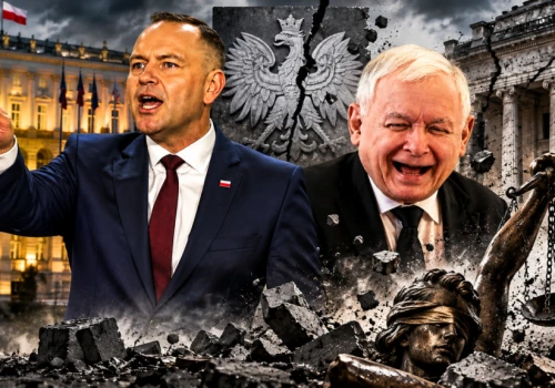 Kaczyński robi zadymę, Nawrocki blokuje państwo.