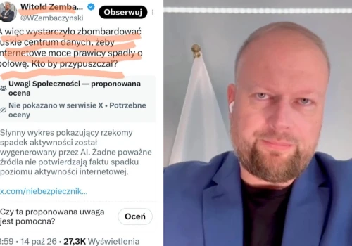 Zembaczyński triumfował po ataku na rosyjskie centra danych. To, czym się podpierał, to dopiero hit
