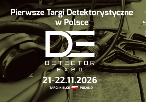 Wykrywacz, ekipa i listopadowy teren. Detector Expo zaprasza poszukiwaczy