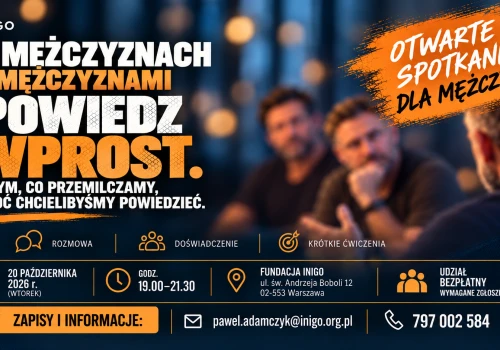Męskie Kręgi INIGO – spotkania dla mężczyzn