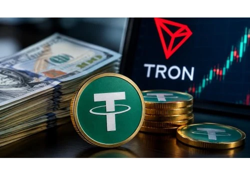 TRON przetworzył 2,21 bln dolarów w stablecoinach