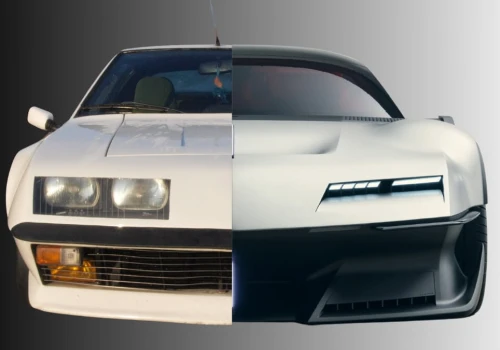 Alpine A310 w retrofuturystycznym wydaniu. Wygląda rewelacyjnie i jak dla mnie wcale nie musi być szybkie