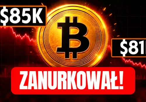 Bitcoin spada poniżej 82 tys. USD. Inflacja w USA zaskoczyła rynek