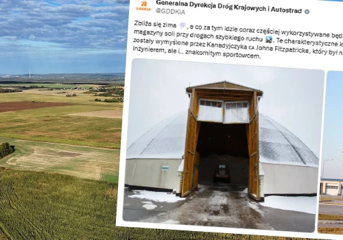Wyglądają jak z przyszłości. Te kopuły skrywają coś, czego zimą nie może zabraknąć