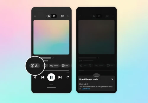 YouTube Music oznaczy utwory generowane przez AI