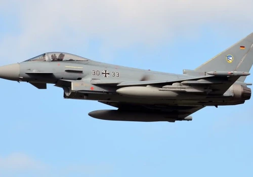 Niemieckie myśliwce aktywne nad Polską. Eurofightery operują przy granicy