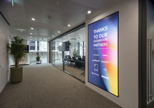 Ekrany Crystal LED i Pro BRAVIA w showroomach Crestron. Sony zacieśnia współpracę w Londynie i Paryżu