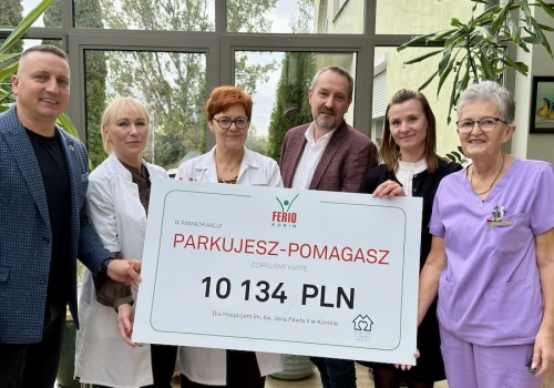 Zebrali ponad 10 tys. zł dla konińskiego hospicjum
