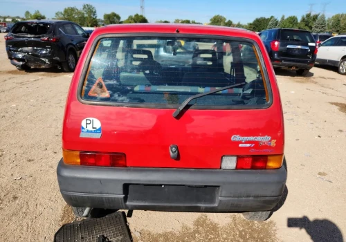 Znaleźli w USA Fiata Cinquecento z naklejką PL. Wycenili go na 21 000 dolarów