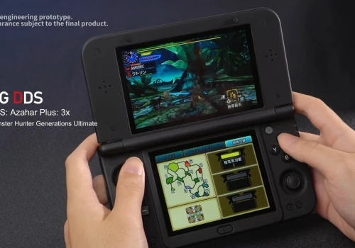Anbernic RG DDS w akcji. Dwuekranowy handheld odpala gry z PS3, Xboksa i Steama