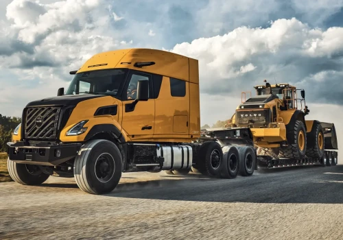 Nowe Volvo VNX do specjalistycznego transportu: silnik przed kabiną na budowach