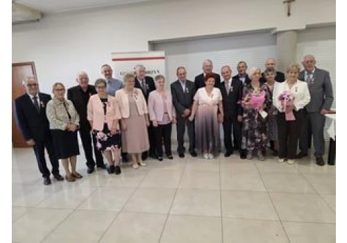 Złote Gody w gminie Golub-Dobrzyń. Dziesięć par otrzymało medale