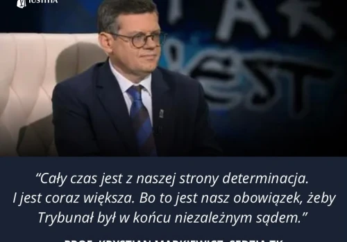 TK ma przede wszystkim kontrolować polityków – prof. Krystian Markiewicz w TVN24