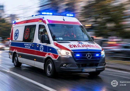 Nie przepuścił lekarza jadącego na ratunek. Dostał 59 tys. zł kary