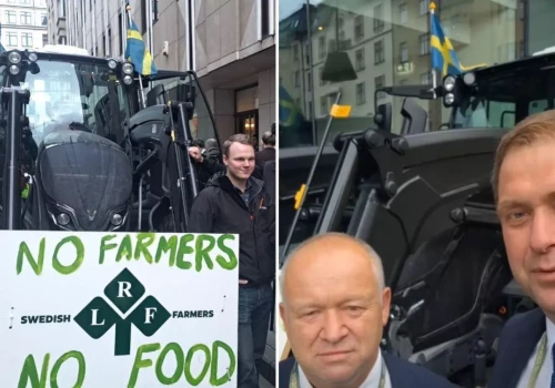 Ciągnik przejechał 1400 km na protest do Brukseli. Po roku rolnicy mówią: jest jeszcze gorzej