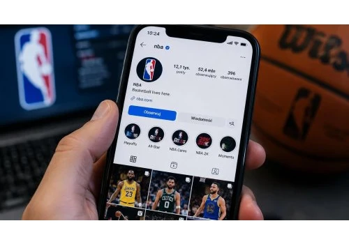 Podejrzany atak na konto NBA na Instagramie