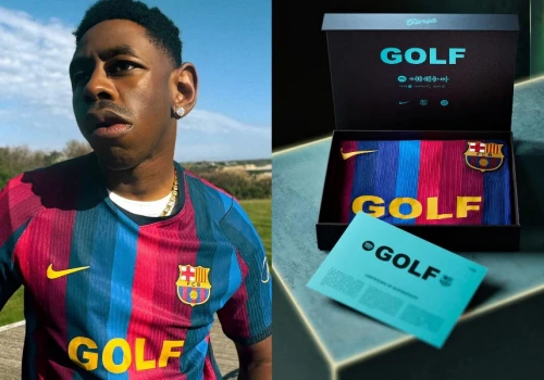 Tyler, The Creator na koszulkach FC Barcelony