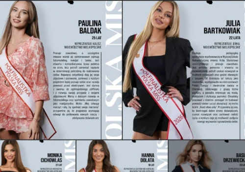 Olśniewają pięknem i wdziękiem! Cztery kandydatki DOROSŁE z naszego regionu w Polska Miss 2026