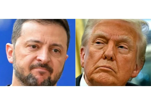 Zełenski o Trumpie: Wybrał złą stronę historii