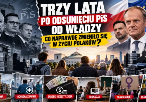 Trzy lata po odsunięciu PiS od władzy. Co naprawdę zmieniło się w życiu Polaków?